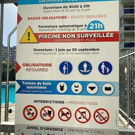 Apartment T3 : Port,plage,piscine Arcachon
